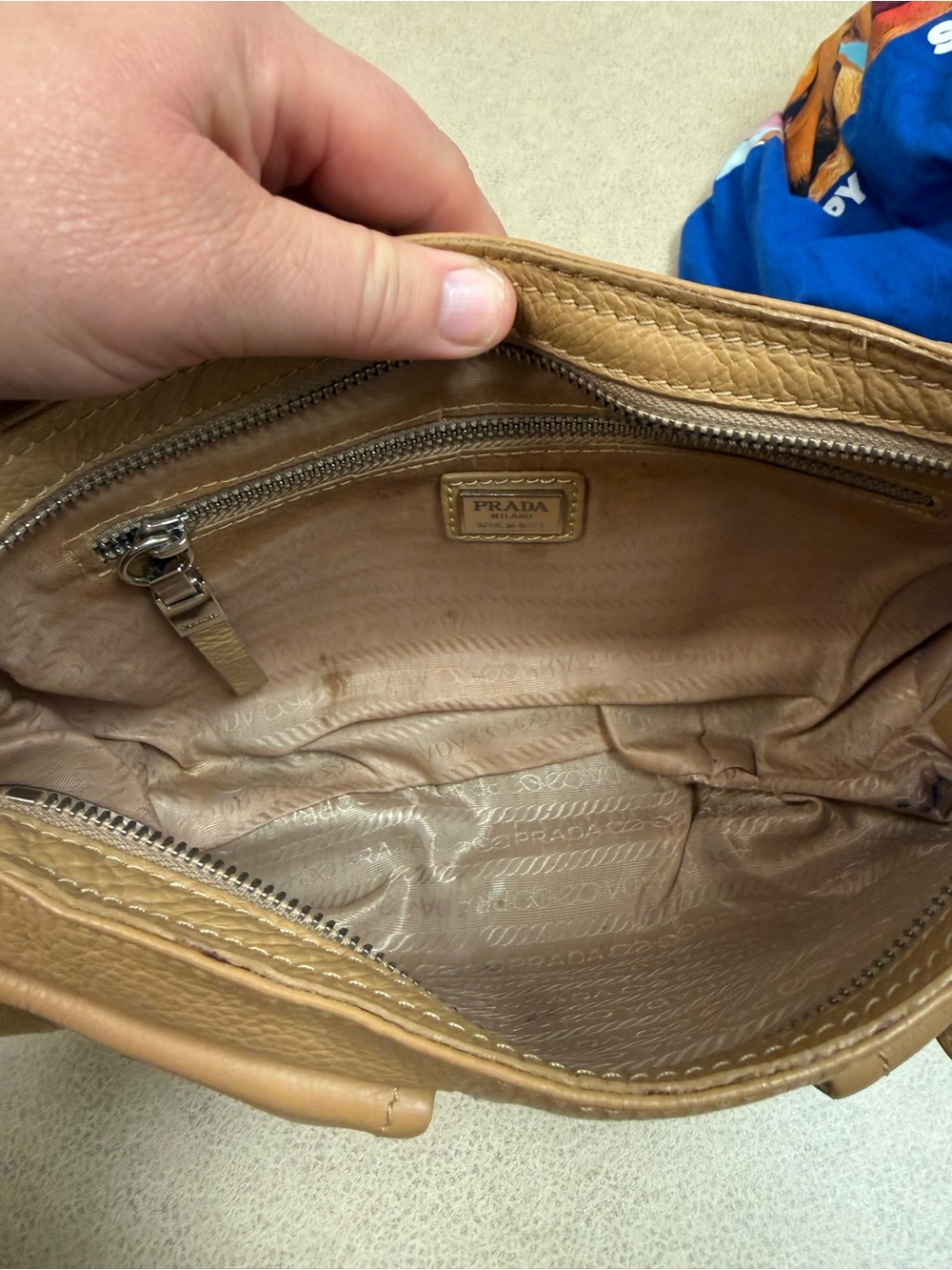 Vintage Prada Calf Rocket Shoulder Bag Y2K READ DESCRIPTION - Picture 9 of 16